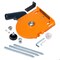 Powertec Router Circle Cutting Jig for 11in to 54in Circles - Fits with 1in Porter Cable Style Bushing 72243 - alternate 1