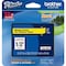 Brother Label Tape Cartridge 1/2", Black/Yellow TZE631 - alternate 1
