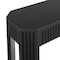 Alaterre Furniture Fluted Solid Wood Console Table 36 in Modern Entryway Table with Storage Shelf AFTBL-026 - alternate 6