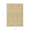 Homeroots 8' X 10' Gold And Ivory Abstract Washable Indoor Outdoor Area Rug 599715 - alternate 7