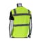 Pip ANSI Type R Class 2 Five Pocket Surveyors Vest 302-0750-LY/S - alternate 2