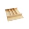 Rev-A-Shelf Drawer Insert, Maple Wood, Natural Maple, 18.5 in W, 2.88 in H, 22 in D 4WUT-1 - alternate 1