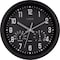 La Crosse Technology La Crosse Clock Co. 12'' Inkwell Black Wall Clock Hygrometer & Thermometer 404-2631 - alternate 1