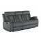 Homeroots 40" Modern Grey Fabric Sofa 329387 - alternate 6