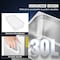 Vevor Ultrasonic Vinyl Cleaner 6L 7-12 In 8 Records 180W Ultrasonic Records Cleaner with Drying Rack TH-30A-1090 - alternate 7