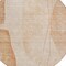 Homeroots 8' Terra Cotta Orange And Copper Round Abstract Washable Indoor Outdoor Area Rug 582046 - alternate 7