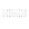 Azar Displays Floating Acrylic Gallery Wall Frame Set, 1" Stand off, Gold, 3PK 105707-GLD - alternate 1