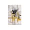 World Rug Gallery Contemporary Modern Abstract Area Rug 2 ft 7 in x 4 ft Gold 950GOLD27X4 - alternate 3