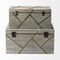 Homeroots 11" Gray Solid Wood Box With Lid 392584 - alternate 6