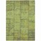 Homeroots 10' X 14' Fern Green And Artichoke Green Patchwork Washable Indoor Outdoor Area Rug 581598 - alternate 8