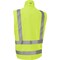 Bisley ANSI Type R Class 3 Ripstop 5-in-1 Jacket with Class 2 Zip-Out Inner Jacket 333M6375H-YL/4XL - alternate 9