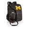 Picnic Time Family Of Brands NCAA Michigan Wolverines Turismo Backpack Cooler with Water Bottle CarrierBlack 641-00-175-344-0 - alternate 1