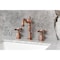Kingston Brass Widespread Bathroom Faucet with Brass Pop-Up, Antique Copper KB197BEXAC - alternate 6