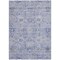 Homeroots 3' X 5' Blue And Gray Damask Washable Indoor Outdoor Area Rug 604186 - alternate 8
