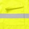 Ironwear 49" Hi Vis Flame Retardant Raincoat with Tuckaway Hood, Lime, Medium 9520FR-L-MD - alternate 6