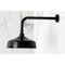 Kingston Brass Single-Handle Pressure Balanced Tub and Shower Faucet, Matte Black KB6340CML - alternate 4