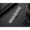 Elegani Waffle Rubber Watch Replacement Band Compatible with Apple Watch 40mm, Gray WFRBQR-GRY-40mm - alternate 3