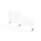 Ghent Partition Extender, Clear Thermoplastic w/ Attached Clamp, 30'' H x 48'' W PEC3048-A - alternate 1