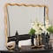 Baxton Studio Cassara Gold Scalloped Rectangular Accent Wall Mirror 264-14521-ZORO - alternate 4