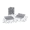 Global Door Controls 4.5 in Leaf W x 4.5 in Leaf H, Gray CP4545BB-USP-3 - alternate 5
