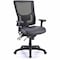 Lorell Conjure High-Back Office Chair, Antibacterial, Black LLR62040 - alternate 1
