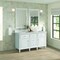 James Martin Vanities Lorelai 60'' D Vanity, Bright White w/ Jasmine Pearl Silestone Top w/FreePower Wireless Charger 424-V60D-BW-FEJP - alternate 7