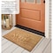 Gardenised Heavy Duty Coco Coir Doormat with Non Slip PVC Baking Embossed Design, Sweet Home QI004880 - alternate 4