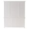 Homeroots 71in White Dining Hutch With Twelve Shelves And Three Drawers 397842 - alternate 9