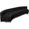 Flash Furniture 3 pcs. Living Room Set, 25-1/4" to 33-1/2" x 27", Upholstery Color: Black, Shape: Concave ZB-803-770-SET-BK-GG - alternate 1