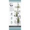 Zenith Zenna Home Metal 12'' x 97'' Shower Caddy 2159NN - alternate 1
