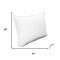 Homeroots Set of Two Microfiber Down Alternative Medium Hypoallergenic King Size Bed Pillows 526442 - alternate 13