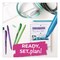 Bic Plan It Sets Ballpoint Pen and Highlighter Pack, Assorted Colors, (5) Highlighters, (5) Pens WMSBL10-AST - alternate 6