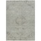 Homeroots 5' X 8' Pewter And Beige Floral Washable Indoor Outdoor Area Rug 604241 - alternate 7