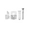 Ook Mirror Clip Set, 20 lb, Plastic, Clear, Wall Mounting, 4PK 50224 - alternate 3