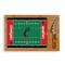 Picnic Time Family Of Brands NCAA Cincinnati Bearcats Football Field Icon Glass Top Cutting Board & Knife Set 910-00-505-664-0 - alternate 1