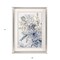 Homeroots Royal Blue II Framed Art Silver Picture Frame Print Wall Art 474082 - alternate 5
