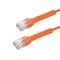 Monoprice Cat6A Ethernet Patch Cable - Bendable UTP 28AWG 1ft Orange 49017 - alternate 1