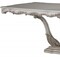 Homeroots 44" Off White Solid Wood Pedestal Base Dining Table 347329 - alternate 4