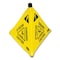 Rubbermaid Commercial Multilingual Pop-Up Wet Floor Safety Cone, 21 x 21 x 30, Yellow FG9S0100YEL - alternate 9