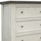 Homeroots 39" Gray and Ivory Solid Wood Four Drawer Chest 524569 - alternate 5