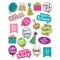Teacher Created Resources Confetti Happy Birthday Stickers, 120-Piece Set, 12PK 8585 - alternate 2