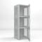 Pucel Heavy Duty Storage Locker, One Door, Perforated, 24 in W x 24 in D x 74 in H, Light Blue DLCU-2424-1-PERF - alternate 1