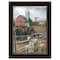 Homeroots The Old Tractor 3 Black Framed Print Wall Art 407641 - alternate 1