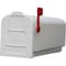 Gibraltar Mailboxes Gibraltar Mailboxes Parson PL10W0201 Rural Mailbox, 875 cu-in Capacity, Plastic PL10W0201 - alternate 1