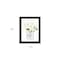 Homeroots Bathroom Flower Ja Black Framed Print Bathroom Wall Art 530065 - alternate 3