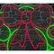 Luxe Light Decor LED Red and Green Christmas Wreath Hanging Decor LCJSB-22 - alternate 4
