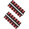 Simple Deluxe Horizontal Fishing Rod Holders Wall-Mounted - Fishing Rod Rack Great Fishing Pole Holder for Garage SOFISHRODRACKHREDX2 - alternate 1