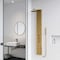 Vigo 59 in. H x 6 in. W 4-Jet Shower Panel System with Round Head and Hand Shower Wand in Brushed Gold VG08013MG - alternate 5
