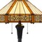 Homeroots 60" Bronze 2-Light Traditional Floor Lamp, Orange and Ivory Abstract Tiffany Glass Empire Shade 526322 - alternate 6