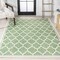 Jonathan Y Trebol Moroccan Trellis Textured Weave Cream/Green 5 ft. x 8 ft. Indoor/Outdoor Area Rug SMB109I-5 - alternate 7